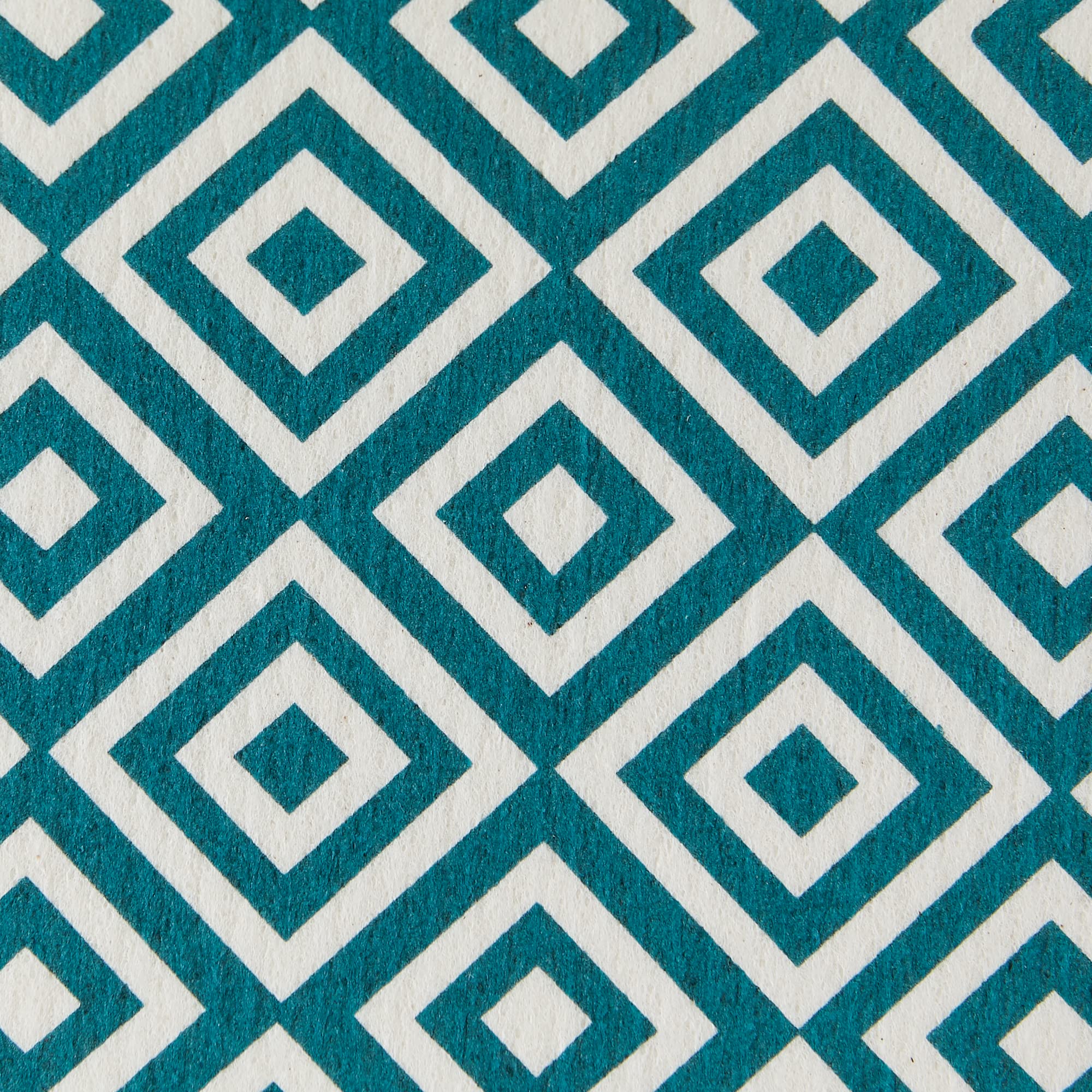 Dii Swedish Dishcloths For Kitchen & Cleaning, Reusable, Machine Washable & Dishwasher Safe, Biodegradable, 7.75 X 6.75, Teal &